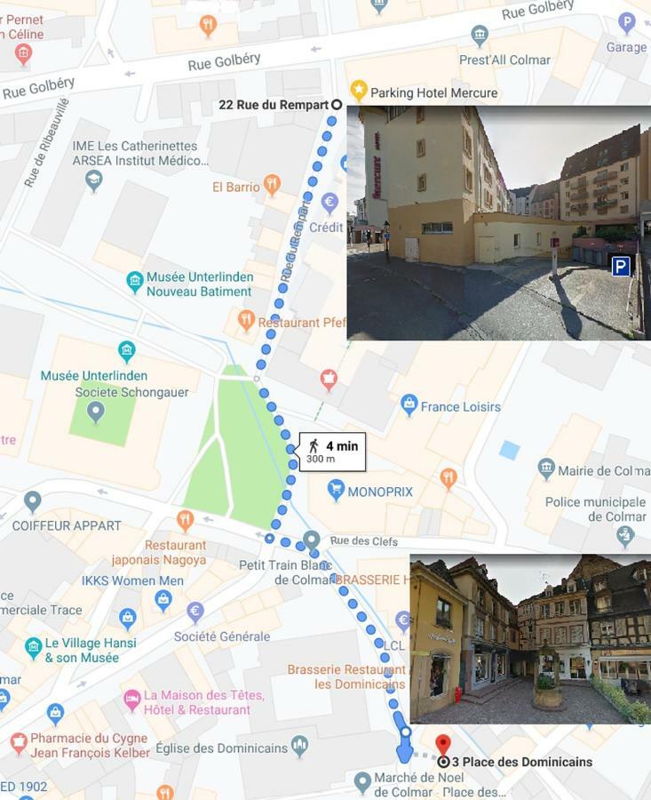 Duplex Des Dominicains - 1 Parking Gratuit - Hypercentre 6 Personnes Lejlighed Colmar Eksteriør billede